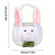 thumbnail image 3 of Cesta de Pascua para niños y bebés, cesta de Pascua para bebé con asa, cesta vacía para huevos de conejito, cestas de Pascua para niños, niñas, bebés, cesta de regalo de Pascua personalizada., 3 of 6