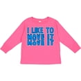 thumbnail image 3 of Inktastic I Like to Move It Move It Boys or Girls Long Sleeve Toddler T-Shirt, 3 of 5