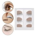 thumbnail image 3 of Silicone Training Mannequin Head for Training Profession Face Painting Use Face Head Black Eyelid Box, 3 of 9