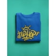 thumbnail image 3 of Hip Hop Graffiti Style. Sweatshirt Men -Image by Shutterstock, Male Medium, 3 of 4