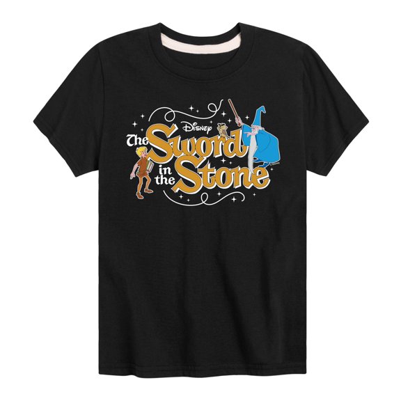 Disney - Sword In The Stone Character Group Short Sleeve Graphic T-Shirt