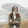 thumbnail image 3 of 1Pack Round Travel Umbrellas Windproof Strong for Men and Women, 3 of 8