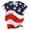Multicolor, variant on Aboser 250th Anniversary Tops for Women 4th of July Independence Day T Shirts Trendy American Flag Graphic Tees Plus Size Crewneck Holiday Tee Shirt