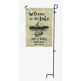 thumbnail image 4 of Printtoo Tan Welcome To The Lake Outdoor Personalized Camping Flags For Campers Double Sided CampsiteFlagOutdoor GardenFlags, 4 of 4
