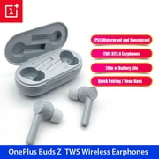OnePlus Buds Z TWS Wireless BT 5.0 Earphones IP55 Waterproof andSweatproof 2Mic with Charging Base Environmental Noise Cancellation Compatible for OnePlus 8T 8 Pro Nord N10