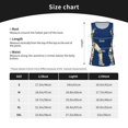 thumbnail image 4 of Goofa Disco party Astronaut Dancing Printed Womens Workout Tops for Women Sleeveless Yoga Shirts Athletic Running Tank Tops Sleeveless Gym Clothes Workout Apparel-, 4 of 9