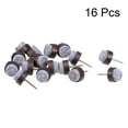 thumbnail image 2 of Nail On Furniture Felt Pads Chair Table Leg Protector 14mm Dia Brown 16pcs, 2 of 5