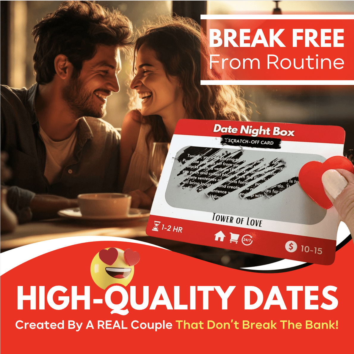 Date Night Box: 52 Fun & Adventurous Scratch-Off Date Night Date Night Box: 52 Fun & Adventurous Scratch-Off Date Night