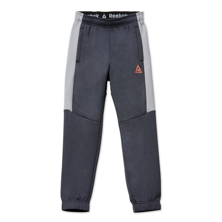 Reebok Boys Advanced Open Bottom French Terry Jogger, 2-Pack