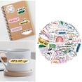 thumbnail image 2 of 50Pcs Arabic Phrase Sticker Inspirational Quote Sticker For Water Bottle Journals Planners Notebook Scrapbooking Laptop, 2 of 8