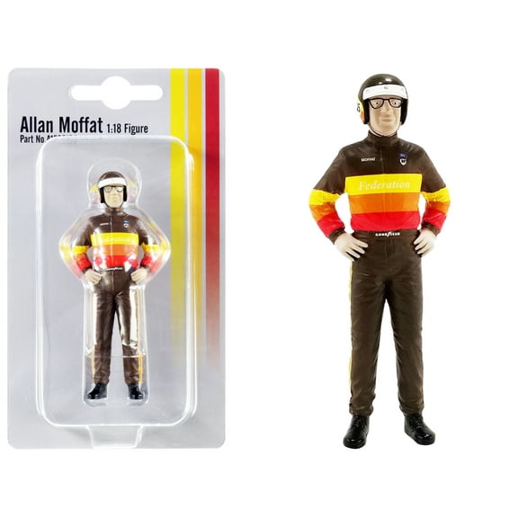 Allan Moffat "Federation" Driver Figurine for 1/18 Scale Models by ACME