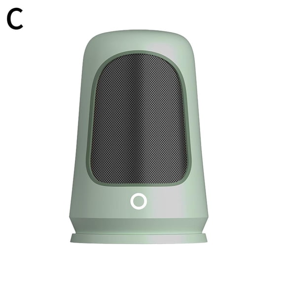 Small Space Heater, Portable Electric Heater, Adjustable Thermostat, Tip Overheat Protection, Quiet Desk Heater Fan for Office Room Desk Indoor Use N9V3
