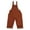 Brown, variant on Toddler Jumpsuit for Girls Back to School Romper Brown Suspenders with Pockets for Daily Wear Girls Romper Size 1-2 Years