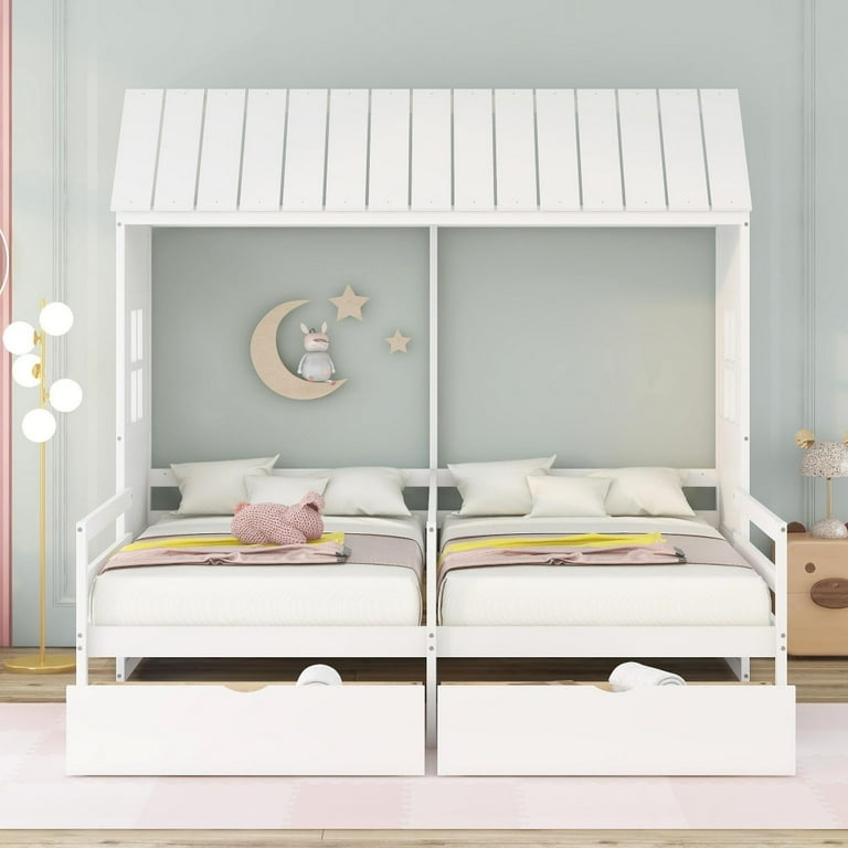 Kids double best sale house bed