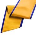 thumbnail image 3 of TOPTIE Adult Graduation Stoles 68 Inch Angled End Honor Sash Shawl of Student Class of 2026-Gold with blue-One Size, 3 of 3