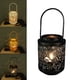 thumbnail image 5 of Portavelas marroquí moderno, candelabro decorativo para velas, centro de mesa Negro, 5 of 7