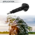 thumbnail image 3 of Unique Bargains 0.63" Motorcycle Slider Frame Aluminum Alloy Plastic Wheel Fairing Protection Crash Pad Protector Guard 2.4" 5.87"  Black 1 Pcs, 3 of 7