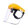 thumbnail image 1 of GUOOL Face Shield Clear View Portable Full Face Cover for Sanding Grinding Factory Yellow, 1 of 9