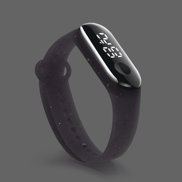 Reloj digital led a prueba de agua para niños de dibujos animados de regalo de Navidad/Luminoso Gao Jiahui unisex
