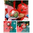 thumbnail image 6 of 2 Pcs Christmas Candy Ball Box Hanging Decorations, Tinplate Candy Balls Jars, Christmas Tree Hanging Ball Pendant for Xmas Decor, Gifts, 6 of 8