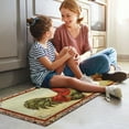thumbnail image 6 of Rooster Kitchen Rug, Kitchen Mat Set of 2, Farmhouse Decor for The Kitchen Mats Cushioned Anti Fatigue 2 Piece Set and Chicken Kitchen Mat for Home Kitchen Decor or Office 17"x30"+17"x47", 6 of 6
