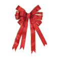 thumbnail image 1 of LCXmlly Tear Resistant Christmas Bowknot Glitter Powder Christmas Bowknot Large Size Reusable Holiday Decoration Xmas Tree Gift Box Packing Ribbon Bowknot Pendant Party, 1 of 8