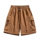 thumbnail image 1 of pstuiky Pantalones cortos para hombre, Pantalones cortos de verano para hombre, informales y cómodos, con bolsillo y cintura elástica y cordón ajustable. Pantalones cortos de entrenamiento, 1 of 3