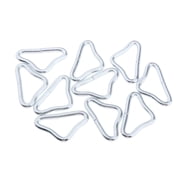 10x Triangle Rings V-rings for Straps Trampoline Mat Accessories