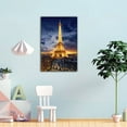 thumbnail image 3 of Paris Eiffel Tower Cityscape Poster Wall Art Picture Print Canvas Painting Home Bedroom Bathroom Decor Poster, 3 of 7