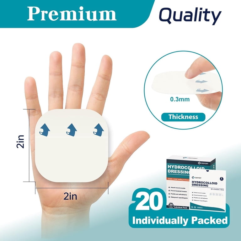 hydrocolloid dressing for burns Hydrocolloid Bordered Dressing