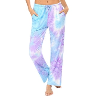 Just Love 100% Cotton Jersey Women Plaid Pajama Pants Sleepwear (Solid ...