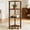 Brown, variant on LELELINKY 3-Tier Corner Shelf with Sturdy Base, 28" Tall Narrow Bookcase for Adult Small Spaces & Living Room, White
