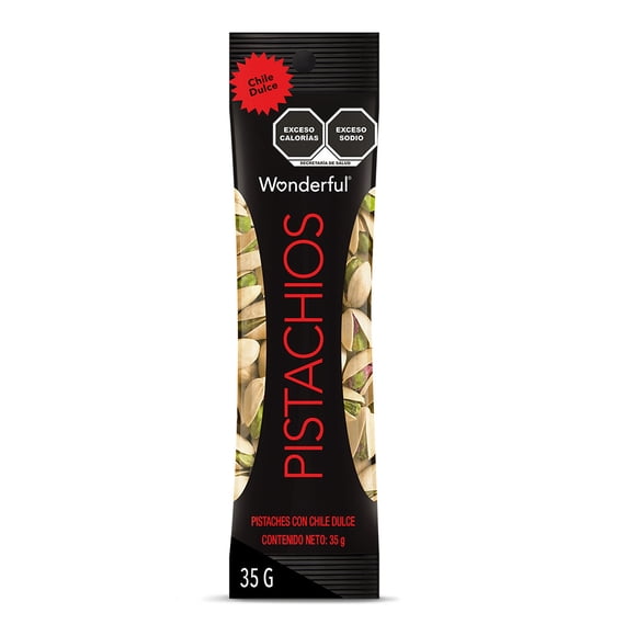 Pistaches Wonderful con chile dulce 35 g