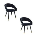 thumbnail image 1 of Darius Dining Chair in Black Velvet SET OF 2, 1 of 5