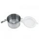thumbnail image 3 of Recipiente hermético para café, Contenedor de acero inoxidable Almacenamiento para la cocina Almacenamiento Té Azúcar Grano de café(800ml) EOTVIA No, 3 of 7