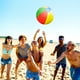thumbnail image 4 of Pelotas de playa Honoson inflables de 20 pulgadas, 30 piezas, arcoíris, 4 of 7