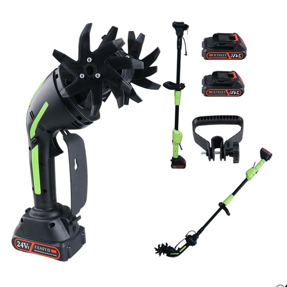 Motoazada inalámbrica Quini 24V, ancho de 4 pulgadas, 1,2 kg, ligera