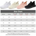 thumbnail image 4 of BadPiggies Women’s Knit Sneakers Active Cushion Breathable Tennis Gym Workout Walking Shoes, Size 6-11, 4 of 9