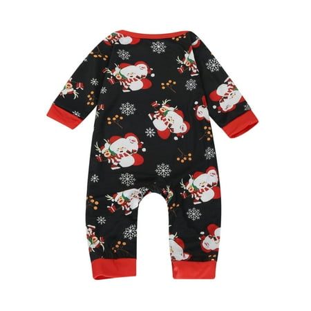 

Scyoekwg Family Christmas Pjs Matching Sets Round Neck Long Sleeve and Long Pants Pajamas Set Christmas Pattern Print Comfy Loose Holiday Family Xmas Pjs Sleepwear for Baby-Kids-Adult