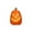 A005- Clear (Style F), variant on Light Up Halloween Decorations Halloween Pumpkin Decor 12 Inch Spooky Jack O Lantern Indoor Outdoor Halloween Decor for Home Yard Party Orange, 1 Piece