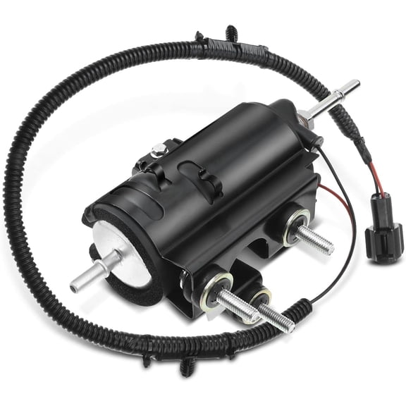A-Premium Electric Fuel Pump Compatible with Ford F-250 F-350 F-450 F-550 Super Duty 1999-2003, Excursion, E-350 Econoline Club Wagon, V8 7.3L, Gas, In-Line, Replace# E2236, F81Z9C407AC