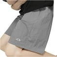 thumbnail image 5 of Summer Mens Shorts, Men's Casual Cargo Shorts Men's Casual Solid Pants Drawstring Waist Athletic Gym Shorts With Pocket, S-5XL, 5 of 5