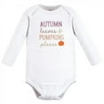 thumbnail image 4 of Hudson Baby Infant Girl Cotton Bodysuit and Pant Set, Pumpkin Spice Date, 6-9 Months, 4 of 5