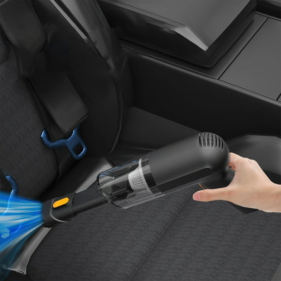 TopLLC Car Accessories, Handheld Car Vacuum Cleaner Powerful Suction Household Car Double Use Vacuum Cleaner Washable Dusts Buster With Filter Portable Vacuum Cleaner Dust Collector