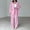 Pink, variant on TMOYZQ Women's Elegant Suits Long Sleeve Lapel Button Blazers and Pants Fashion 2 Piece Outfits Casual Fall Business Office Party Suit Sets