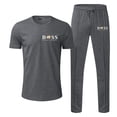 thumbnail image 1 of Playeras De Compresión Para Hombre, Conjunto De Dos Piezas De Camiseta Y Pantalones Cortos De Manga Corta Con Estampado Completo Para Hombre, Camisa Estampada Y Pantalón Corto., 1 of 4