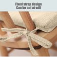 thumbnail image 6 of BCZHQQ Thick Chair Cushions,Removable,Machine Washable Cover and Ties,Chair Pads for Indoor Dining Room and Kitchen Chairs,16''x16'', 6 of 6