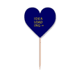 thumbnail image 1 of Catchwords Idea Loading Art Deco  Fashion Toothpick Flags Heart Lable Cupcake Picks, 1 of 3