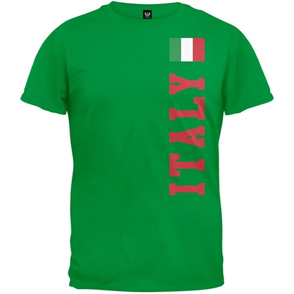 Old Glory Mens World Cup Italy Short Sleeve Graphic T Shirt