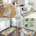 thumbnail image 6 of Yayeee Runner Rug for Bedroom 2'x6' Machine Washable Hallway Non Slip Mat, Yellow Floral Wave, 6 of 8